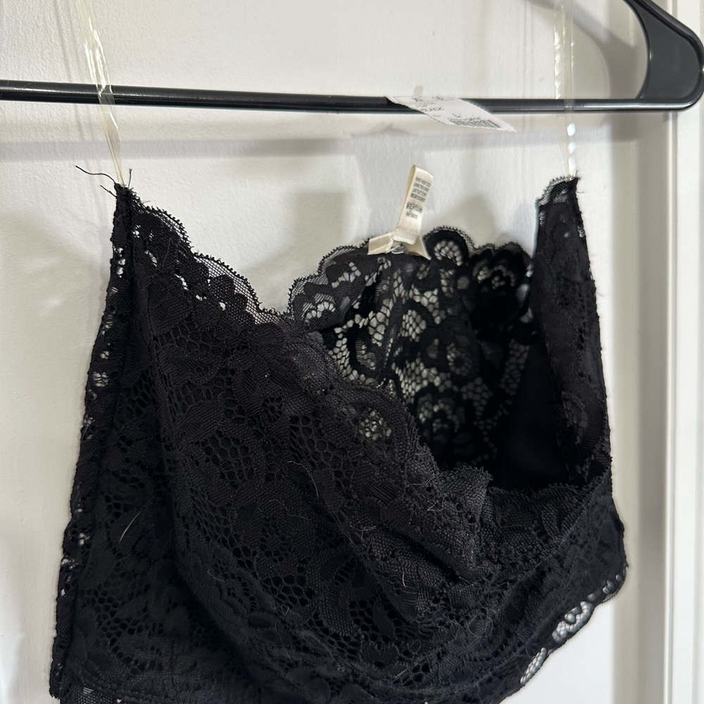 Elegant Black Lace Bralette
